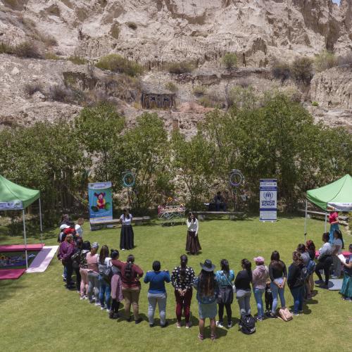 Bolivia. Empowering Refugee and Migrant Women against Gender-Based Violence