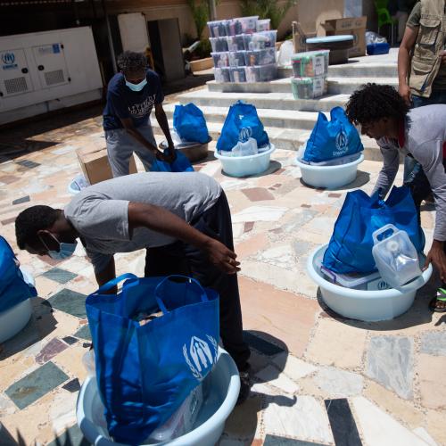 Libya. UNHCR assists newly released detainees in Tripoli