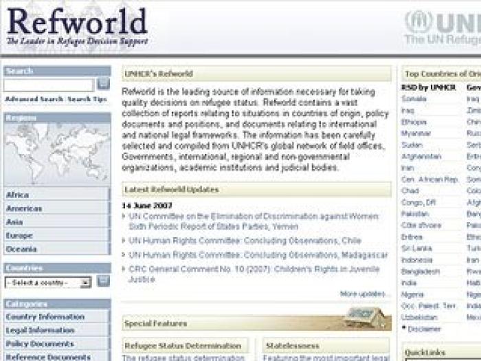 Refworld 2007